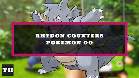 rhydon weakness.